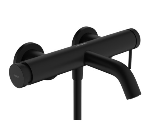 Смеситель для ванны hansgrohe Tecturis S однорычажный черный матовый 73422670