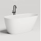 Ванна отдельностоящая Salini Sofia 150х75х60.5 см S-Sense белый глянцевый 102518G