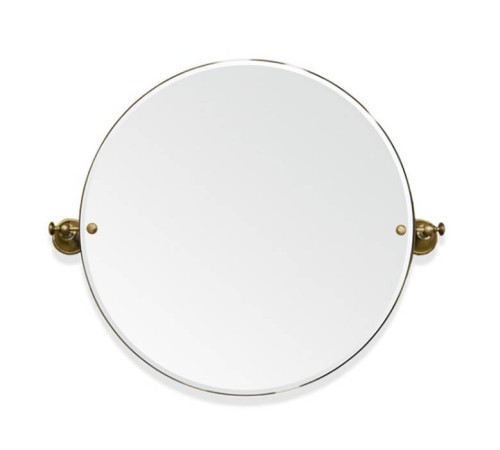 Зеркало круглое Tiffany World Harmony 023 69х60 см вращающееся бронза TWHA023br