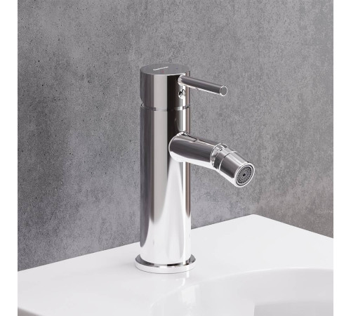 Смеситель для биде AM.PM Scandinavian Pure с донным клапаном 360240000