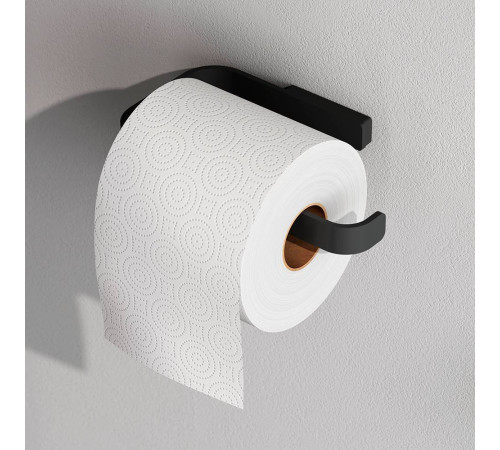 Держатель для туалетной бумаги AM.PM Func настенный черный A8F34122