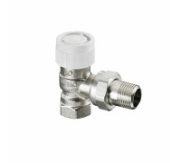 Вентиль термостатический Oventrop AV 9 угловой DN 15 1/2 ВН никелированный 1183704