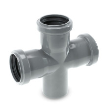 Крестовина для внутренней канализации Ostendorf HTDA 50/50/87° 115480