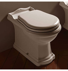 Унитаз приставной Kerasan Retro 61х39 см универсальный выпуск белый 101601/760390