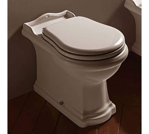 Унитаз приставной Kerasan Retro 61х39 см универсальный выпуск белый 101601/760390