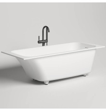 Ванна встраиваемая Salini Orlanda Kit 180х80х60 см S-Stone белый матовый 102122M