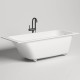 Ванна встраиваемая Salini Orlanda Kit 180х80х60 см S-Stone белый матовый 102122M