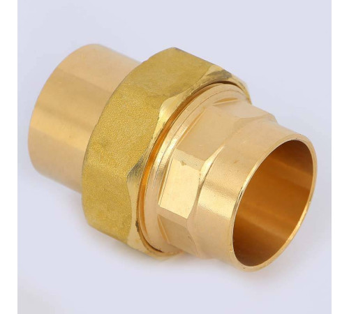 Разъемное соединение Viega 94343 пайка-пайка с плоской прокладкой 35 мм 176174