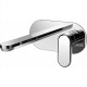 Смеситель для раковины Cisal LineaViva встраиваемый излив 200 мм хром LV00551021/ZA02551004