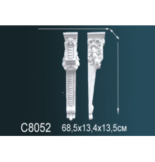Консоль декоративная из полиуретана Perfect C8052