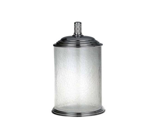 Ведро мусорное Boheme Murano круглое напольное хром 10914-W-CR