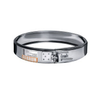 Хомут обжимной Ferrum Ф120 мм сталь AISI 430 0.5 мм f4904