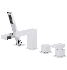 Смеситель на борт ванны Timo Selene на 4 отверстия комплект хром 2130/00Y
