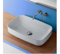 Раковина накладная Kerasan Tribeca 60х38 см без отверстия белый 514101