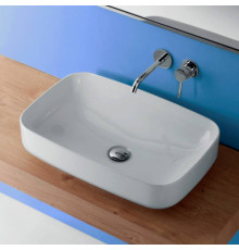 Раковина накладная Kerasan Tribeca 60х38 см без отверстия белый 514101