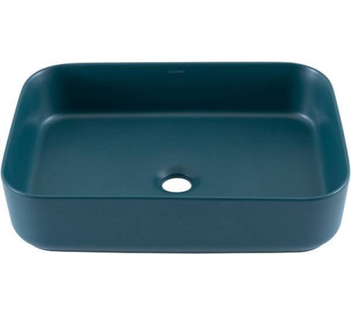 Раковина-чаша накладная Allen Brau Fantasy 50х36х12 см зеленая 4.11021.PT