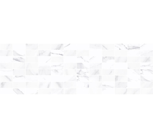 Декор Laparet Lord мозаичный белый 20х60 см MM60126