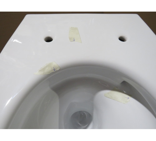 Уценка. Унитаз подвесной безободковый GSI Modo 520х370 мм белый глянцевый 981611_УЦ/13