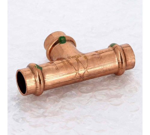 Тройник пресс медный Viega Profipress 15 мм 291952