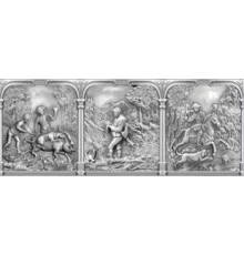 Декор Europa Ceramica Cazador 20х50 см 7 шт х9999005998