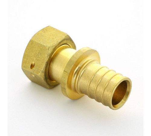 Муфта аксиальная Uni-Fitt 25х3/4 с накидной гайкой и плоской прокладкой 754G8300