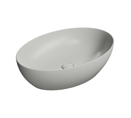 Донный клапан GSI PVC17 с открытым сливом для раковин без перелива Cenere matte PVC17