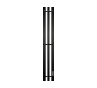 Полотенцесушитель электрический Primoclima Sol Q E Черный 1000х120 мм PCSolQEBlack100123