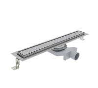 Трап душевой Plumberia Selection PS IN-TILE 6x60 см нержавеющая сталь PST60MT