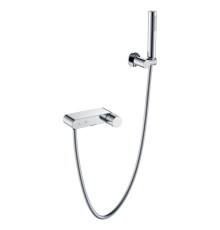 Смеситель для ванны Boheme Stick Diamond с душевым комплектом chrome 123-CRCR