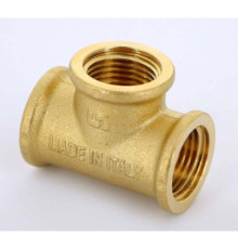 Тройник латунный STOUT 3/4x1/2x3/4 ВР 507835