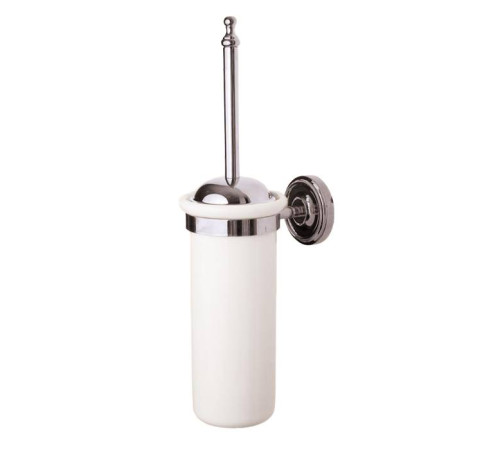 Ершик для унитаза подвесной Tivoli World Bristol 220 в керамической колбе хром TWBR220cr