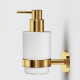 Диспенсер для жидкого мыла AM.PM X-Joy настенный золото стеклянный A85A36999