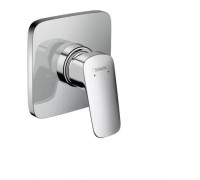 Смеситель для душа hansgrohe Logis однорычажный скрытого монтажа розетка SoftCube хром 71604000