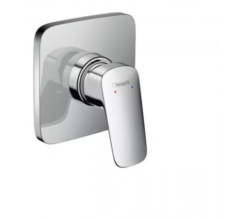 Смеситель для душа hansgrohe Logis однорычажный скрытого монтажа розетка SoftCube хром 71604000