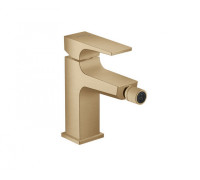 Смеситель для биде Hansgrohe Metropol Push-Open шлифованная бронза 32520140