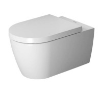Комплект унитаз подвесной Duravit ME by Starck Rimless 57х37 см с сиденьем SoftClose 45290900A1