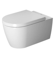 Комплект унитаз подвесной Duravit ME by Starck Rimless 57х37 см с сиденьем SoftClose 45290900A1