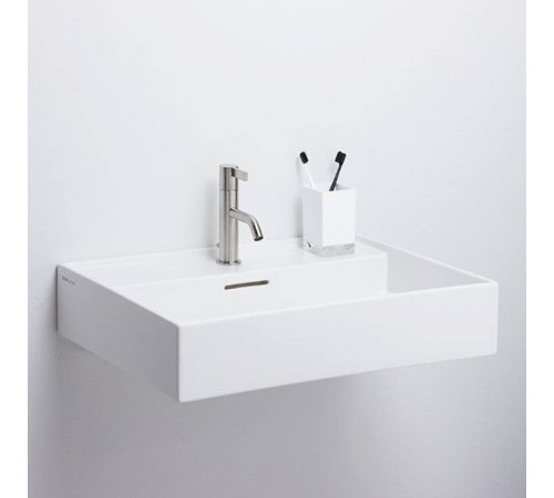 Стакан настольный Laufen Kartell 7х7х12 см пластик плотный белый 3.8233.0.090.000.1