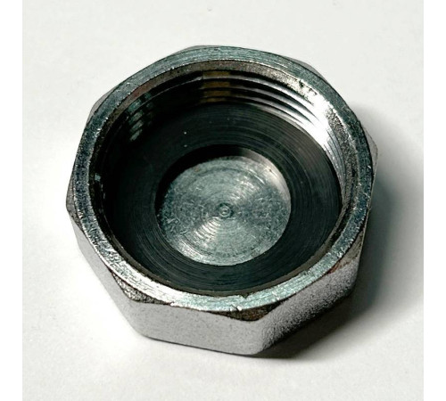 Заглушка с внутренней резьбой General Fittings 3/4 хромированная 637C3001