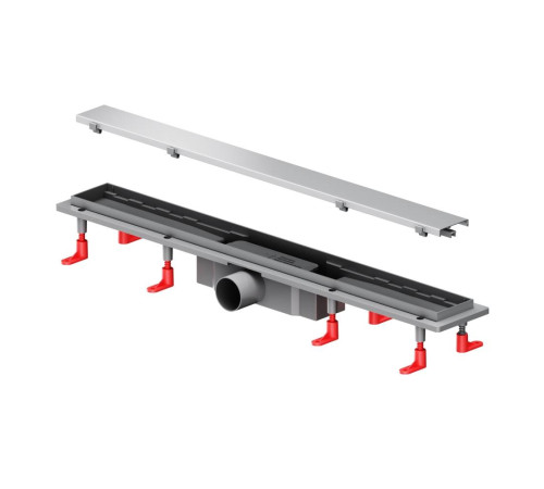 Трап для душа линейный AM.PM PrimeFlow универсальный затвор Tile 70 см W02SC-U11-070-04SB