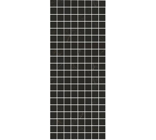 Декор Kerama Marazzi Алькала мозаичный черный 50x20 см MM7204