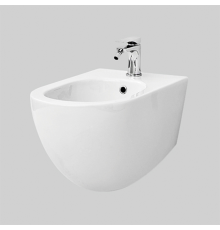 Биде подвесное Artceram File 2.0 37х52 см 1 отверстие saniglaze белый матовый FLB003 05 00