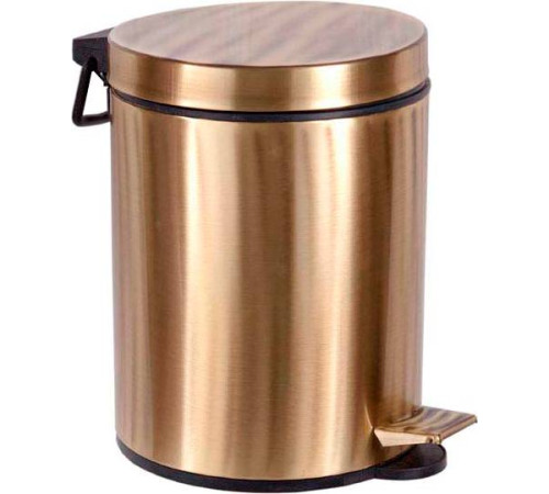 Ведро мусорное напольное Boheme Medici 25х25х28 см бронза 10630