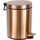 Ведро мусорное напольное Boheme Medici 25х25х28 см бронза 10630
