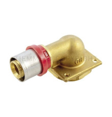 Угольник пресс с фланцем TIEMME 16х1/2 ВР 1650175