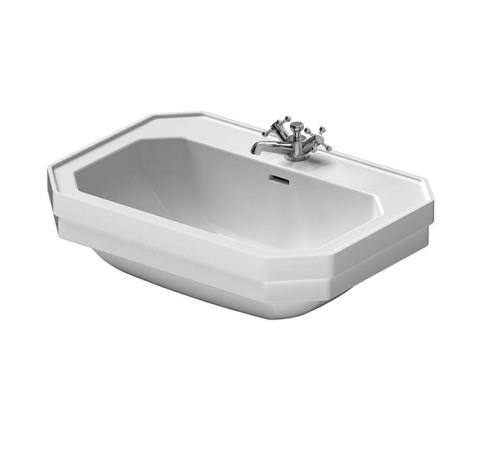 Раковина подвесная Duravit 1930 70х50 см 3 отверстия WonderGliss 04387000301