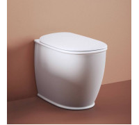 Унитаз напольный Artceram Atelier безободковый 52х37х42 см белый ATV002 01 00