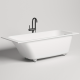 Ванна встраиваемая Salini Orlanda Kit 170х80х60 см S-Stone белый матовый 102126M