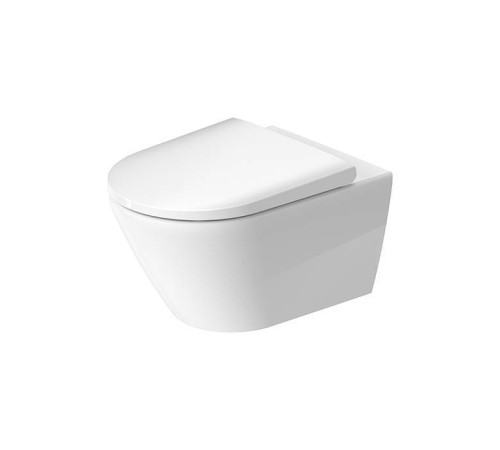 Унитаз подвесной Duravit D-Neo 37x54 см безободковый белый 2577090000