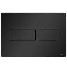 Панель смыва TECEsolid для унитаза 2 режима 220х150х6 мм черная матовая 9240416